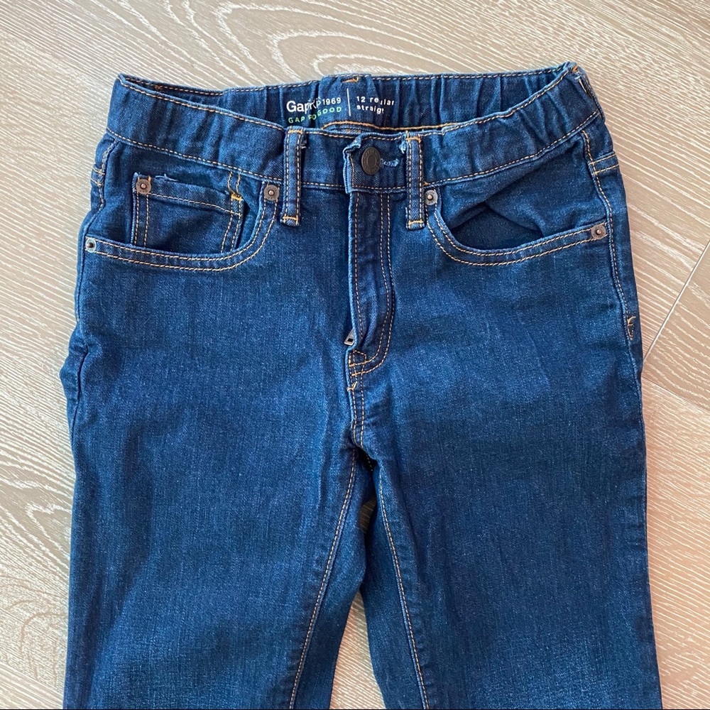 Boys GAP Straight Fit Jeans - Picture 2 of 10